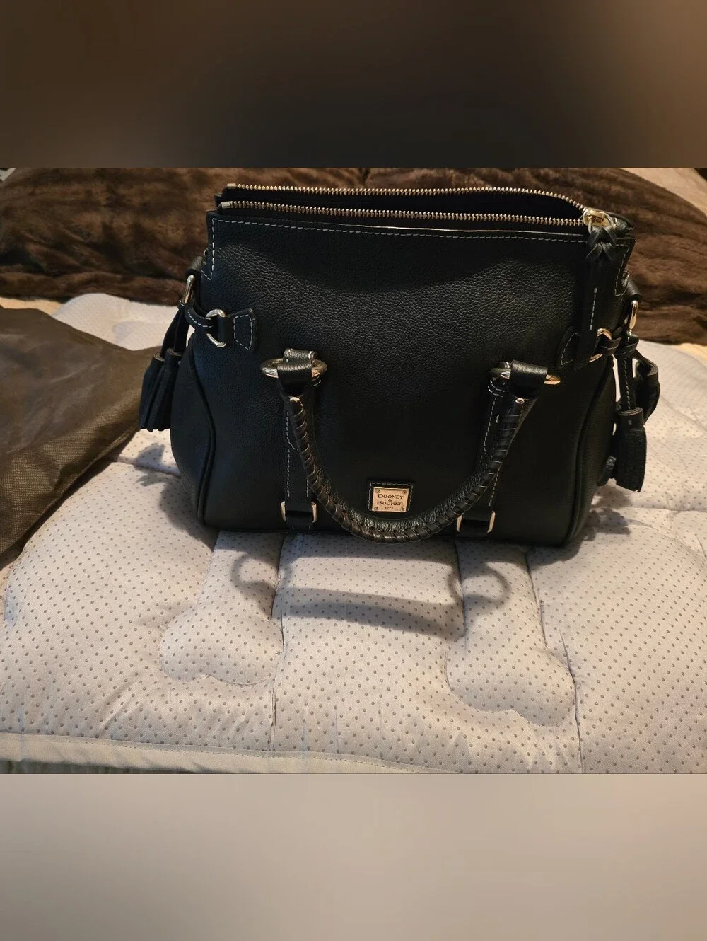 Dooney & Bourke Sorrento Satchel Black